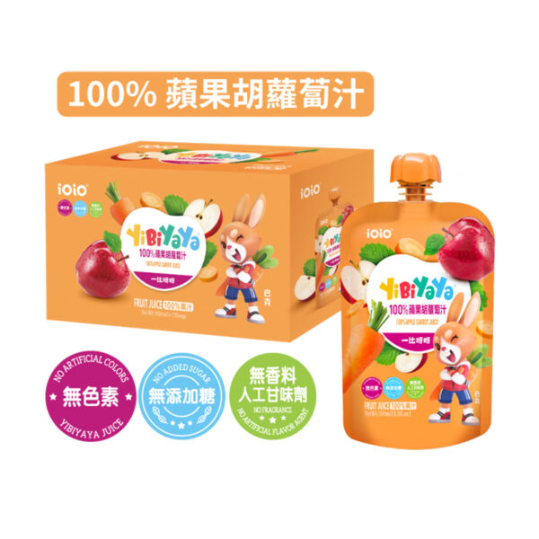 YiBiYaYa 100%綜合果汁100ml(15入/組)：圖片 2