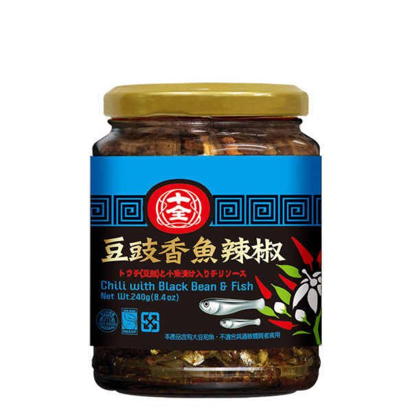豆豉香魚辣椒240g